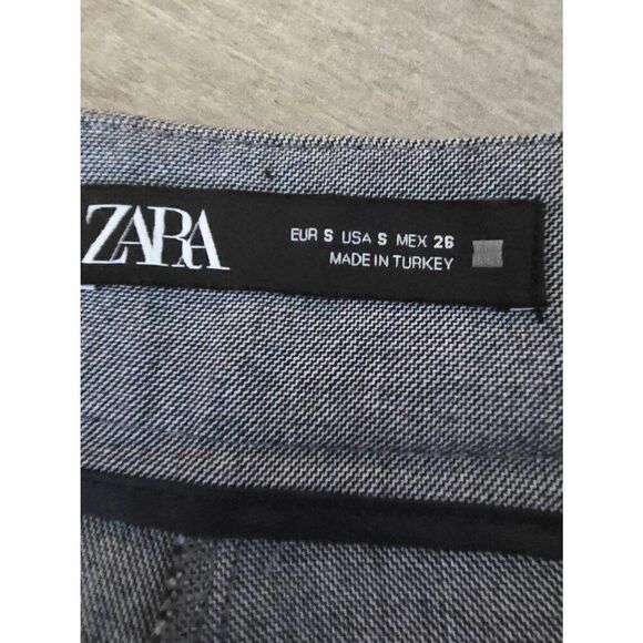 Zara Wide‎ Leg High Waisted Trouser Pants Size Small - Picture 8 of 10